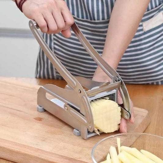 Potato Chipper™ Cortador Profesional de Papas a la Francesa en Acero Inoxidable