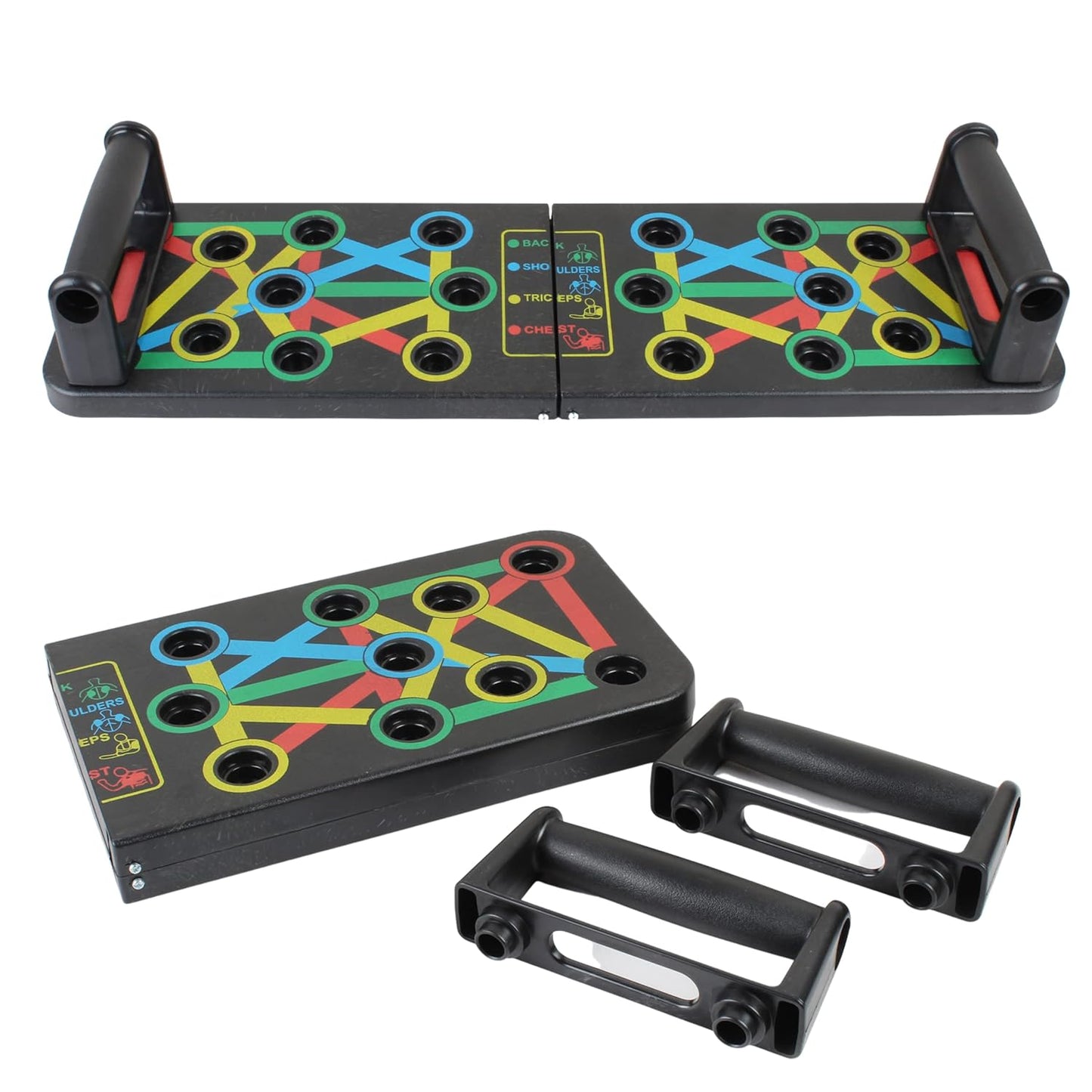 MaxPush™ Tabla 9 en 1  + eBook Guia Rutina de Ejercicios