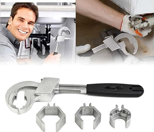 Llave universal  BiWrench™. Juego de llaves inglesas de doble cabeza ajustables y versátiles
