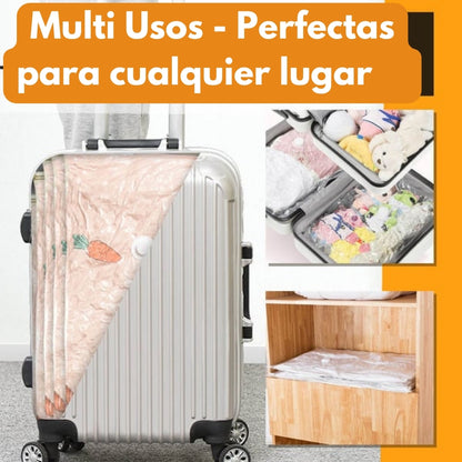 PACK 3 Bolsas de compresión al vacío eléctricas duraderas
