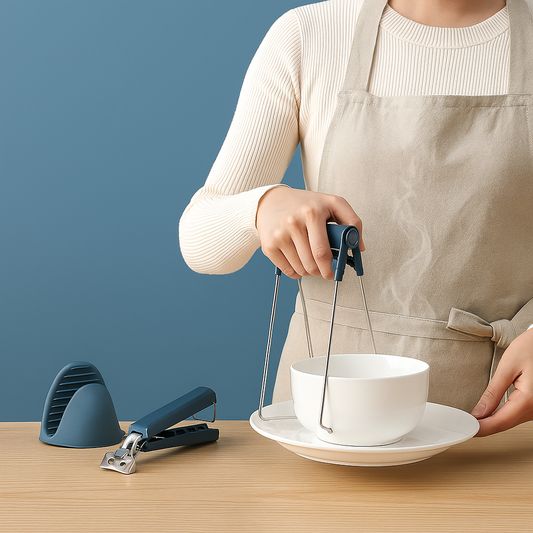 SafeCook™ – Kit Profesional AntiCalor Set de 3 Accesorios Termoaislantes para Recipientes Calientes