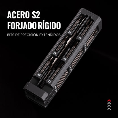 FixMaster™ 44 en 1 Juego de Destornilladores de Precisión, de Reparación Magnético, Multifunción Electrico