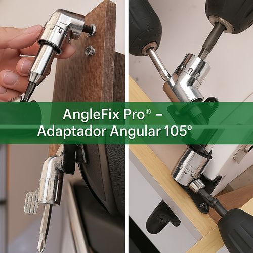 AngleFix Pro®Adaptador de destornillador para lugares estrechos o esquinas