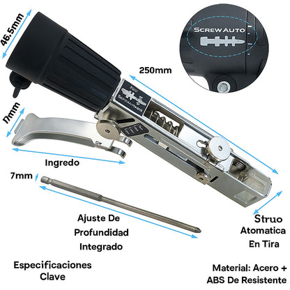 ScrewAuto™ Adaptador de Atornillado Automático + tira de 50 tornillos