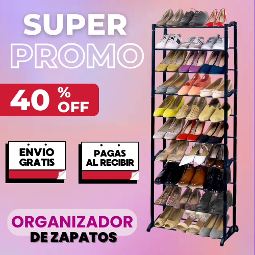 ORGANIZADOR DE ZAPATOS | HASTA 30 PARES!