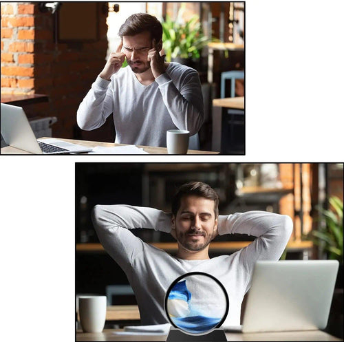 Reloj de arena para mejorar productividad