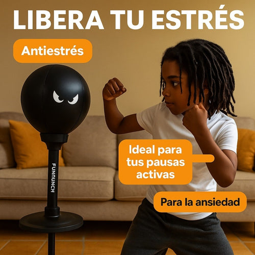 Funpunch® Kids Edition – El Saco De Boxeo Que Transforma La Energía De Tus Hijos En Diversión Y Aprendizaje