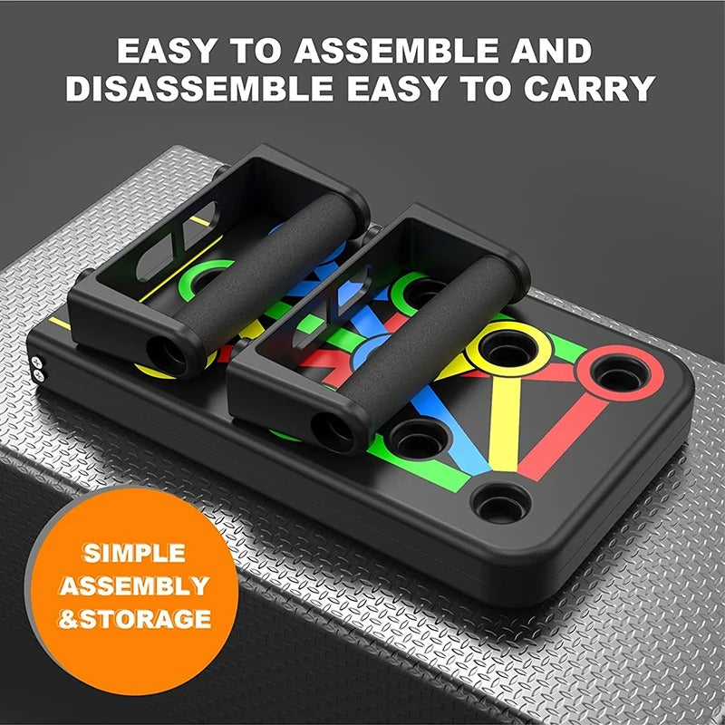 MaxPush™ Tabla 9 en 1  + eBook Guia Rutina de Ejercicios