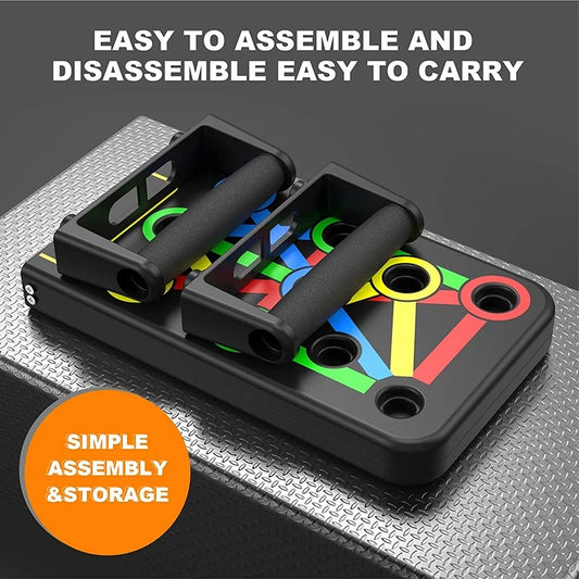 MaxPush™ Tabla 9 en 1  + eBook Guia Rutina de Ejercicios