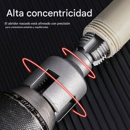 DualThread™ - Herramienta 2 en 1 para Roscado Interno y Externo