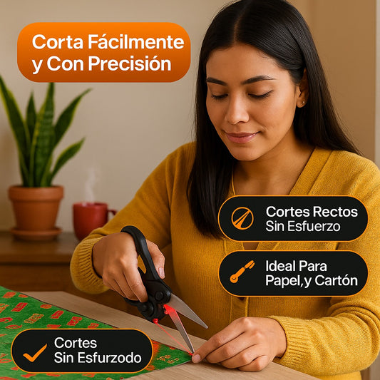 LaserCut Pro™ Tijeras Láser Profesional: Corta Con Precisión Sin Marcar, En Un Solo Movimiento