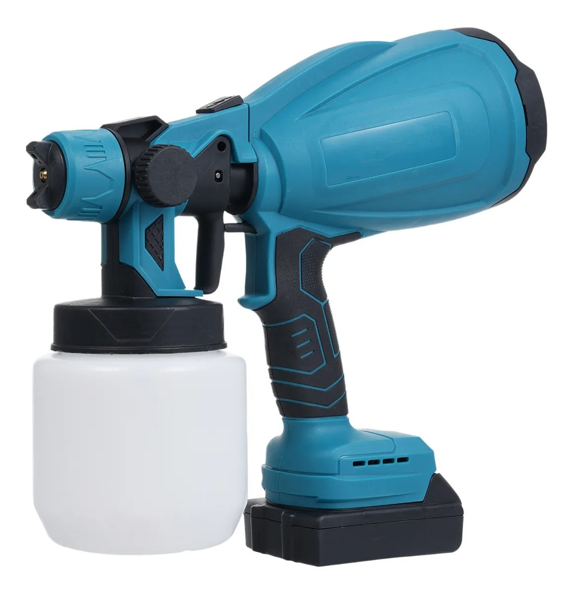 JetSpray™ El pulverizador inalámbrico que utiliza AirFlowX para ofrecer una aspersión uniforme, potente y rápida en cualquier superficie.