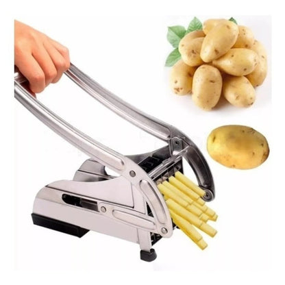 Potato Chipper™ Cortador Profesional de Papas a la Francesa en Acero Inoxidable