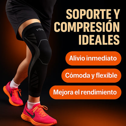 KneeFlex™ Manga de Soporte y Compresión  Muscular - Talla única