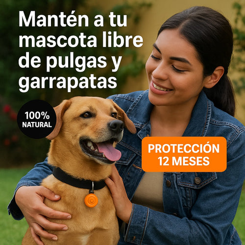 FurLife™ – El Colgante Natural Que Protege A Tu Mascota De Pulgas Y Garrapatas Por 12 Meses