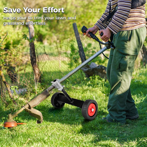 Sistema de ruedas para Cortadora de Cesped