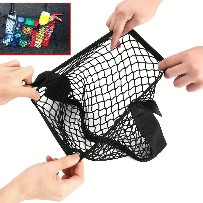 PACK 3 Bolsas de Malla para Almacenamiento de Bolsas de Plástico