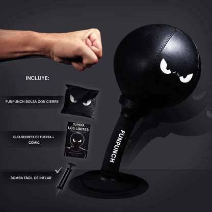 Funpunch® Kids Edition – El Saco De Boxeo Que Transforma La Energía De Tus Hijos En Diversión Y Aprendizaje