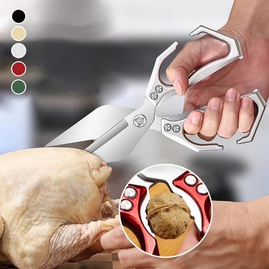 ChefBlade™ – La Tijera Multifuncional Corta, Pela, Abre y Parte con la Precisión y Potencia.